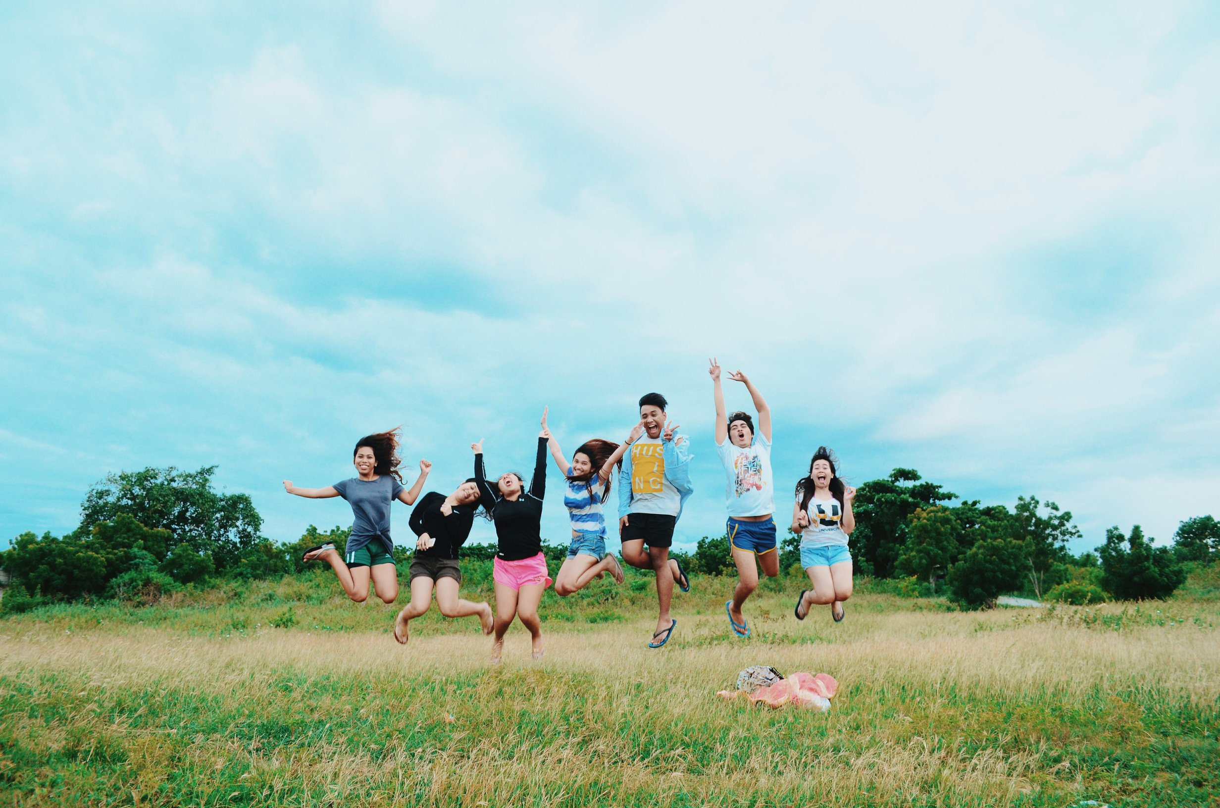 People Doing A Jump Shot